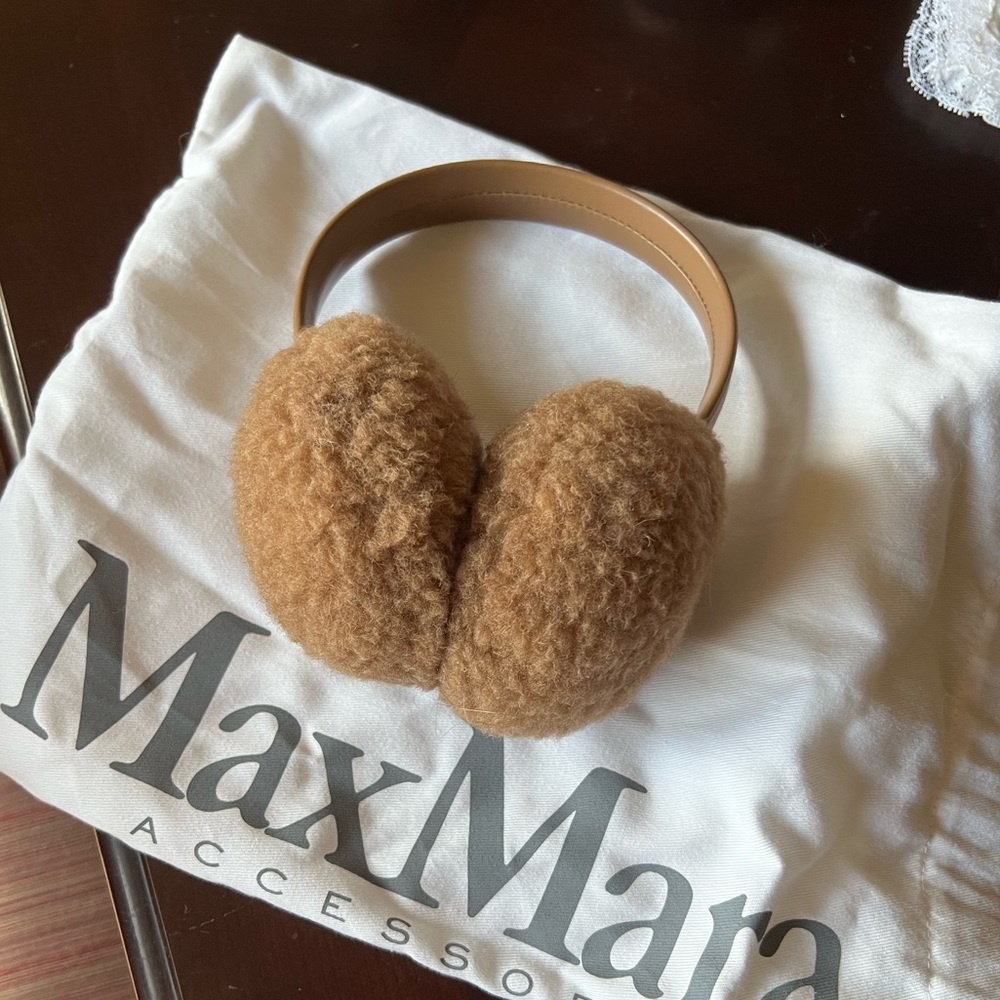 Max Mara Teddy Earmuffs